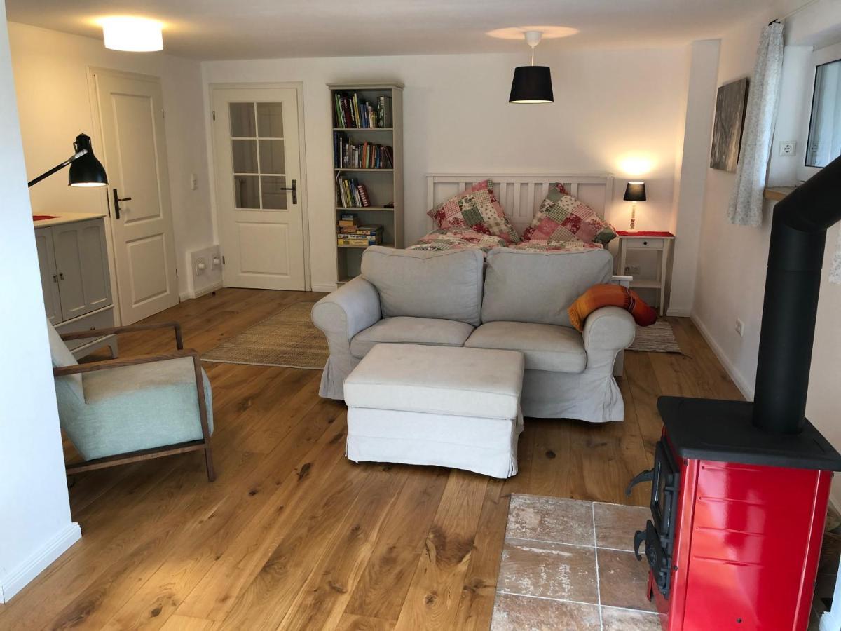 Ferienwohnung Am Waldrand Mit Sauna Biendorf Esterno foto