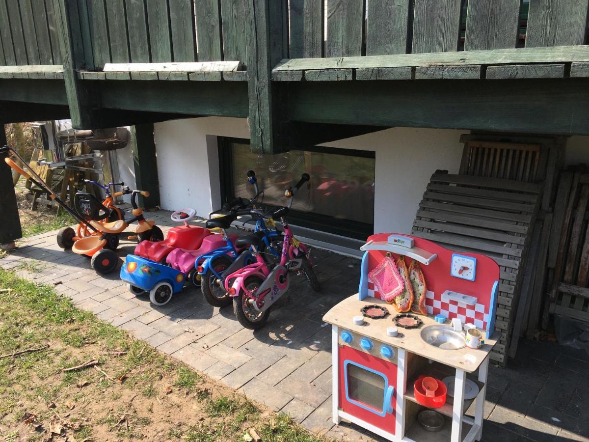 Ferienwohnung Am Waldrand Mit Sauna Biendorf Esterno foto